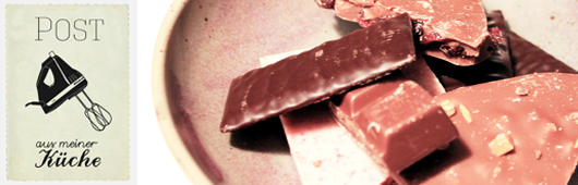 Post aus meiner Küche - Thema Schokolade