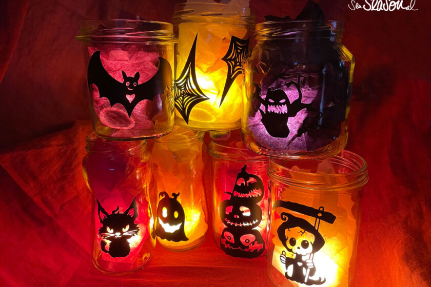 Gruselmomente für dich - DIY-Idee Halloween-Licht